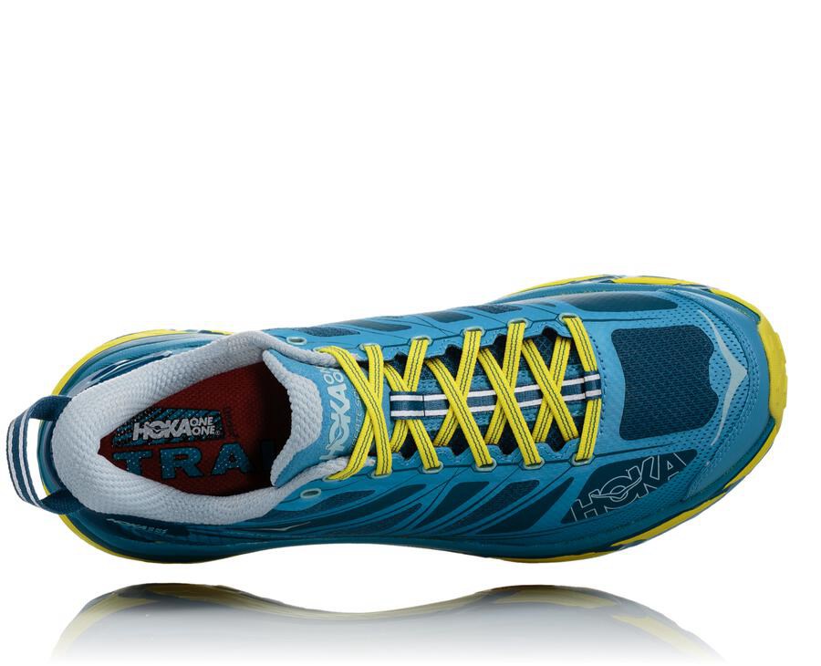 Hoka One One Spor Ayakkabı Erkek Mavi - Mafate Speed 2 - RJ9146307